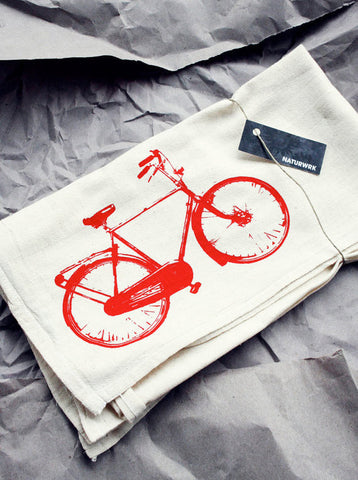 Pair of Bike Tea Towels