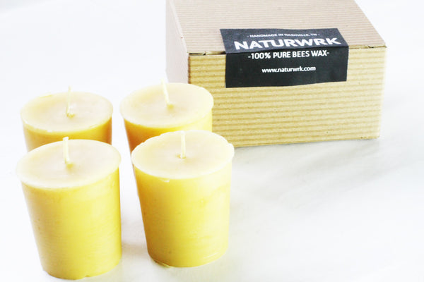 Pure Beeswax Candle – BeeNaturalz LLC