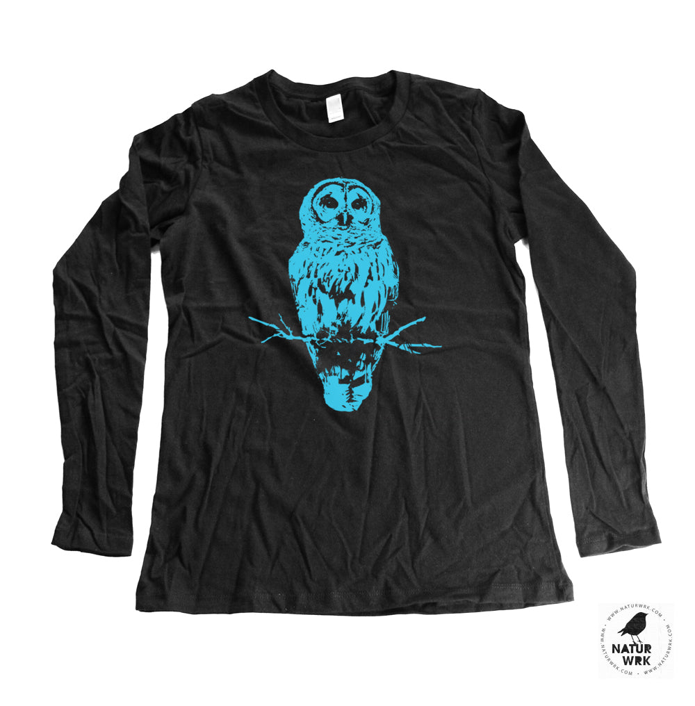 Unisex Long Sleeve Owl Shirt