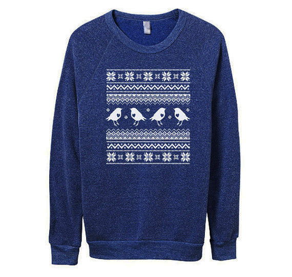 Men's Blue Ugly Christmas Sweater