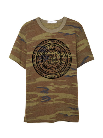 Men's Camo Mandala Shirt