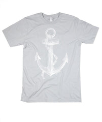 Men's Silver Anchor Tshirt