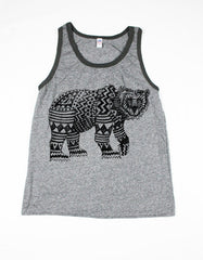 Men's Tribal Bear Tank Top