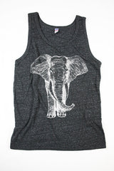 Men's / unsiex Elephant Tank Top