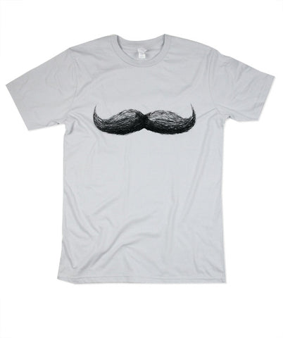 Men's Mustache Tshirt