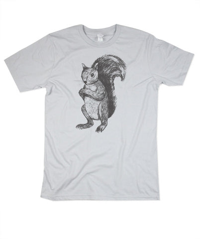 Men's Silver Squirrel Tshirt