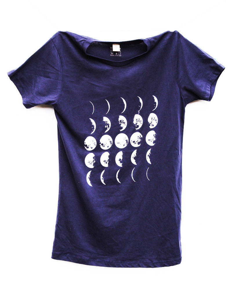 SALE! Women's Lunar Phases Tshirt