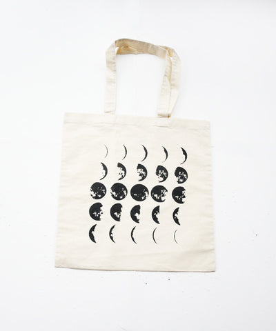 Moon Phases Tote Bag