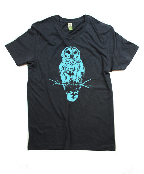 Men's Organic Blue Owl