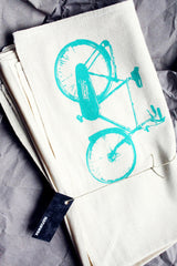 bike tea towel