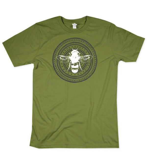 LIMITED EDITION Green Mandala Bee Shirt