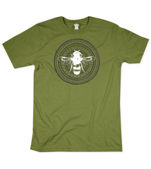 LIMITED EDITION Green Mandala Bee Shirt