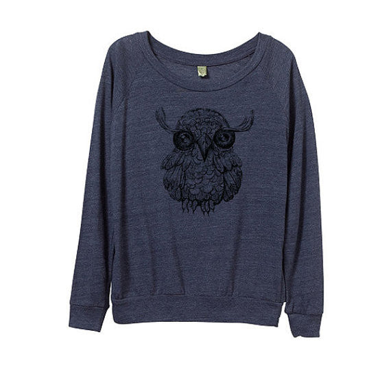 Women's Cute Owl Sweatshirt